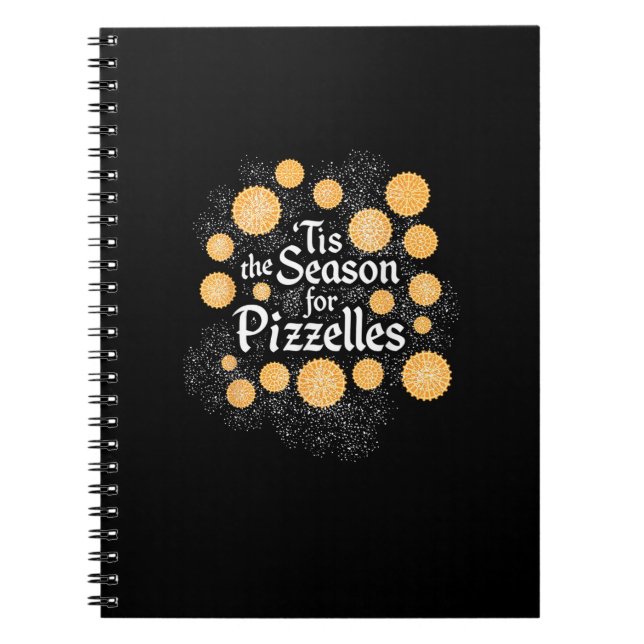 Carnet Noël Italien C'Est La Saison Des Pizzelles (Devant)