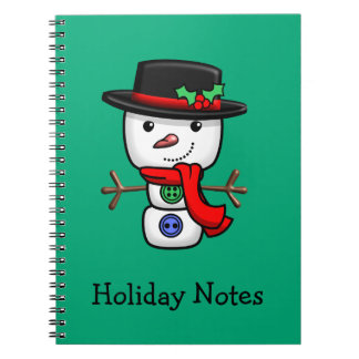Carnet Noël Jolly Snowman