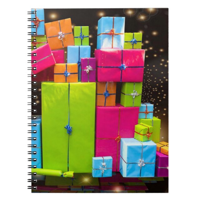 Carnet noël présente le carnet. (Devant)