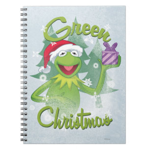 Carnet Noël vert