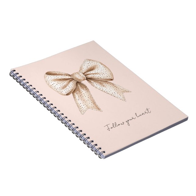 Carnet Nœud à la Crème de Pêche (Côté Droit)