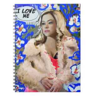 Carnet Noir orphelin Krystal Goderitch - croquis floral
