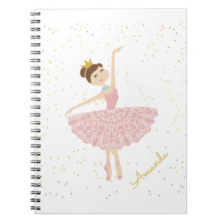Carnet nom ballerina