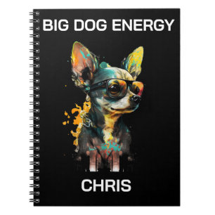 Carnet Nom de Chihuahua artistique