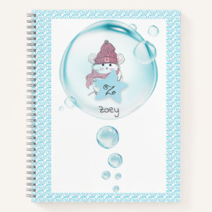 Carnet Nom de la bulle de savon Little Hamster