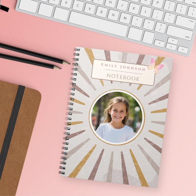 Carnet Nom de l'enfant personnalisé et devis photo (Créateur téléchargé)