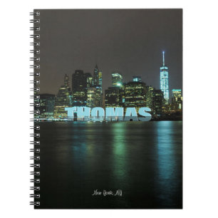 Carnet Nom de l'horizon de New York City