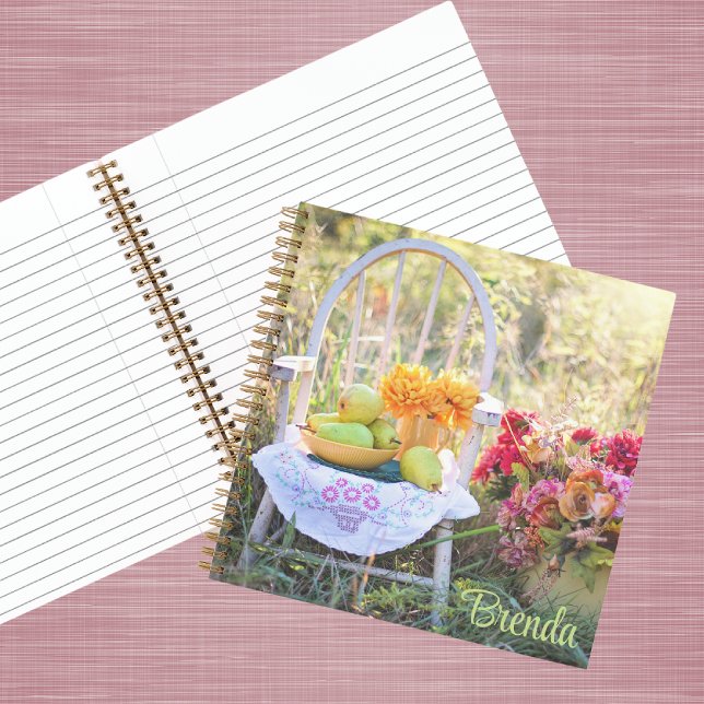 Carnet Nom, Elegant Colorful Automne 8.5x8.5 Versatile (Créateur téléchargé)