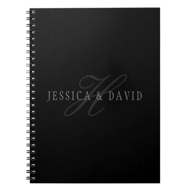 Carnet Nom et nom de famille des couples (Devant)