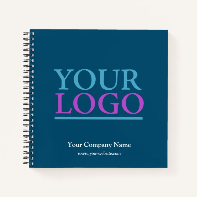 Carnet Nom et site du logo, Ocean Blue Promotional (Devant)
