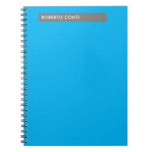 Carnet Nom minimaliste simple moderne