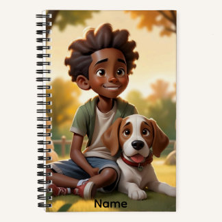 Carnet Nom personnalisé Dog Pal