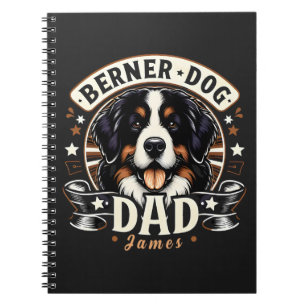 Carnet Nom personnel Berner Chien Papa - Bernese Daddy