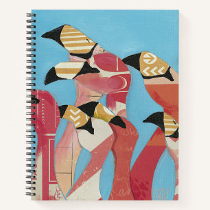 Carnet Nombre de Flamants roses