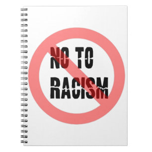 Carnet Non Au Racisme   Slogan anti-racisme