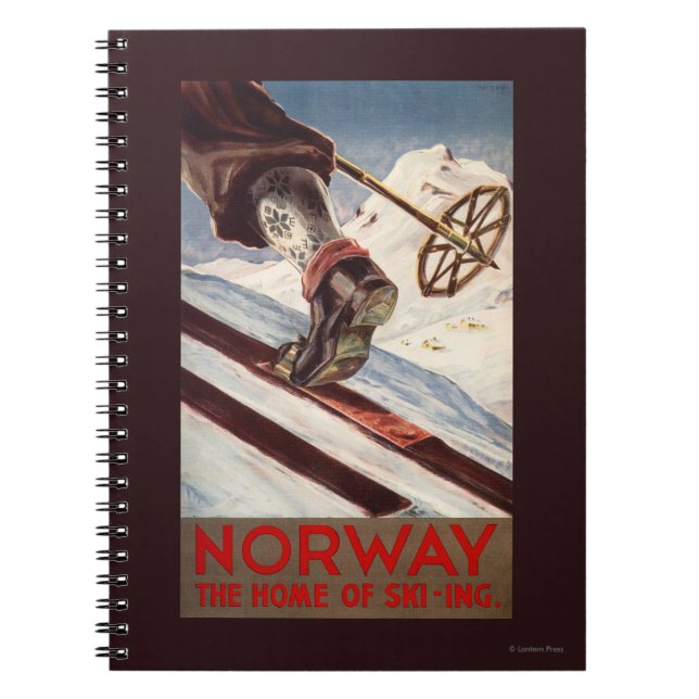 Carnet Norvège - La maison du ski (Devant)