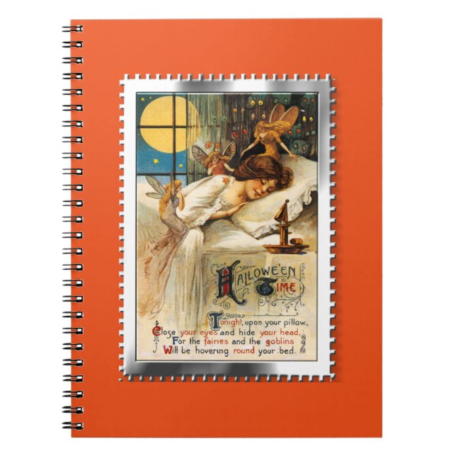 Carnet Nostalgale Halloween Swood Goblins et fées (Devant)