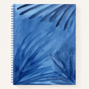 Carnet Note d'esquisse de peinture aquarelle Abstraite Bl