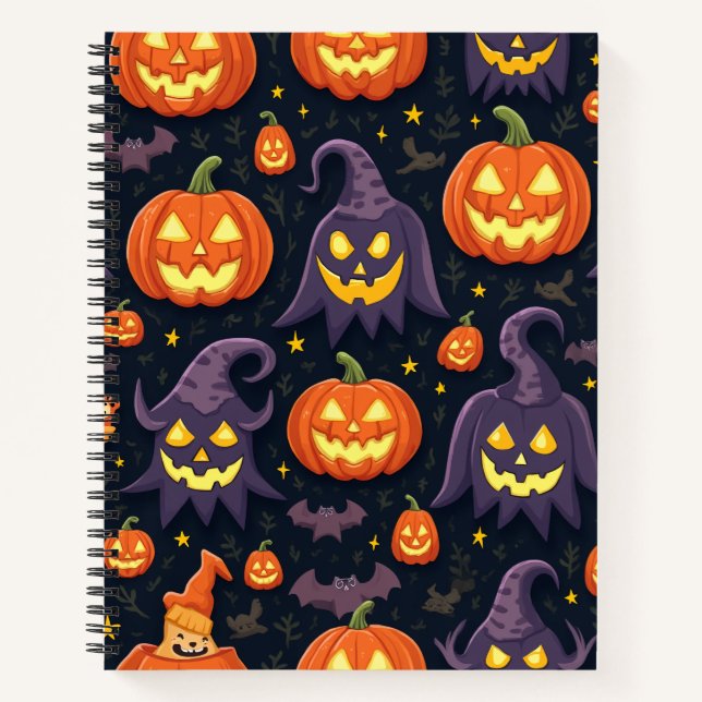 Carnet Note d'Halloween (Devant)