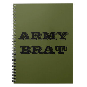 Carnet Notebook Army Brat