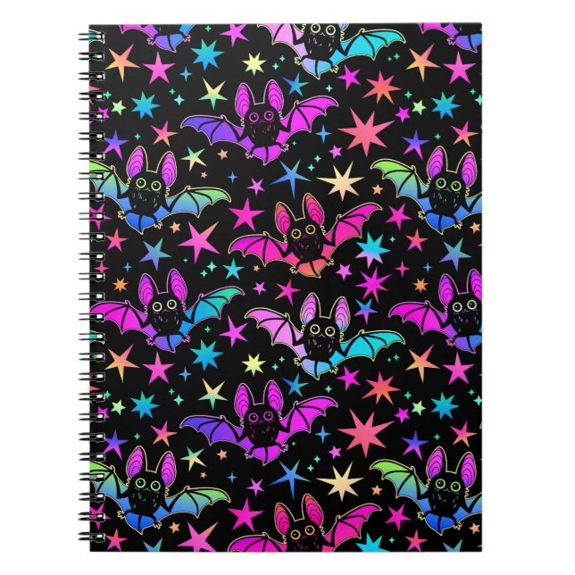 Carnet Notebook "Bats" (Devant)