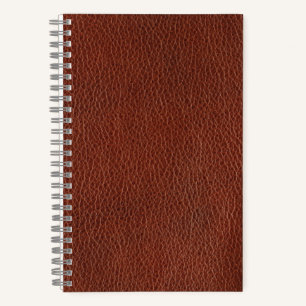 Carnet Notebook en cuir 5,5 po x 8,5 po