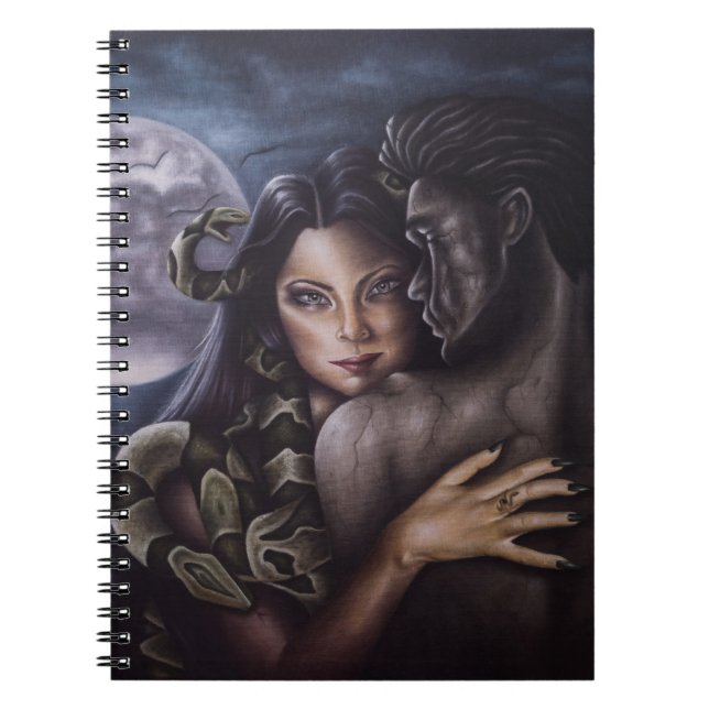 Carnet Notebook la sorcellerie de Méduse (Devant)