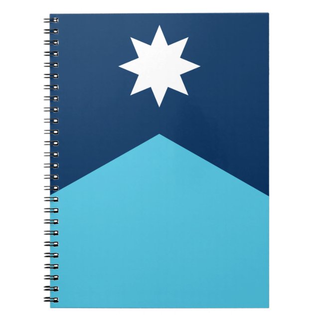 Carnet Notebook with Flag of Minnesota, USA (Devant)