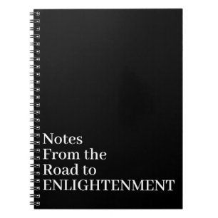 Carnet Notes de la route vers l'illumination bouddhiste