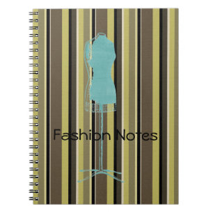 Carnet Notes de mode Portable Mannequin