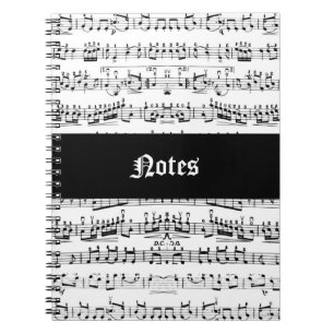 Carnet Notes de musique