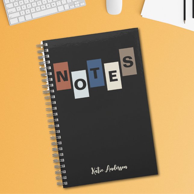 Carnet Notes de nom complet neutres selon le sexe (Créateur téléchargé)