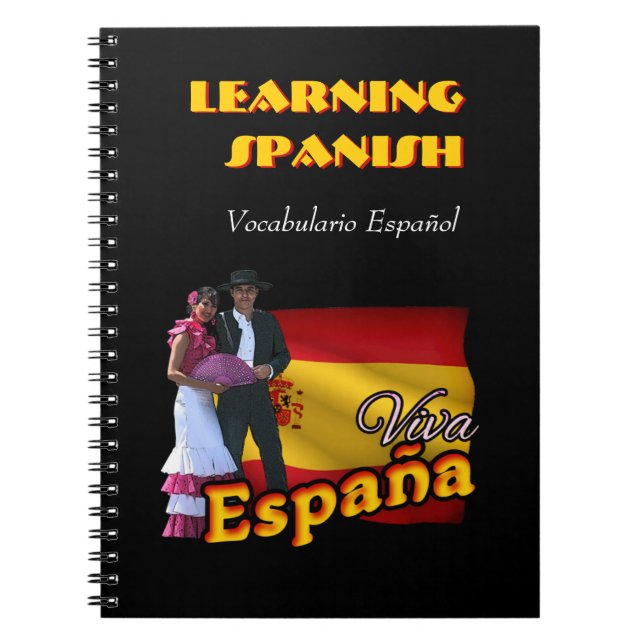 Carnet Notes de vocabulaire espagnol (Devant)