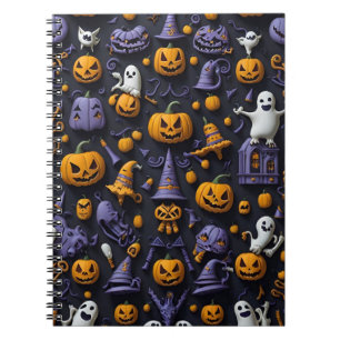 Carnet Notes d'Halloween