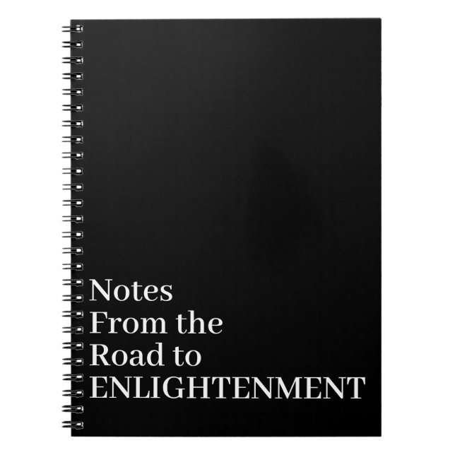 Carnet Notes from the Road to Enlightenment Buddhist (Devant)