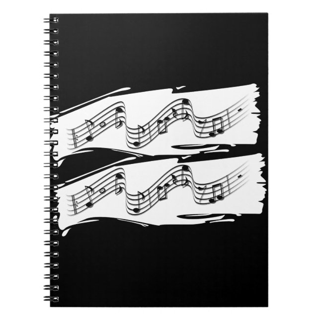 Carnet Notes musicales (Devant)