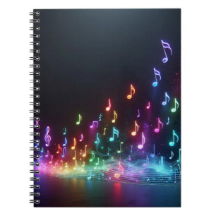 Carnet Notes musicales de Neon