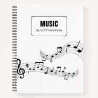 Notes musicales simples Treble School