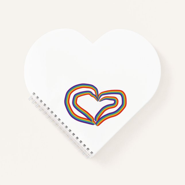 Carnet Notes pour bébé HEART (Devant)