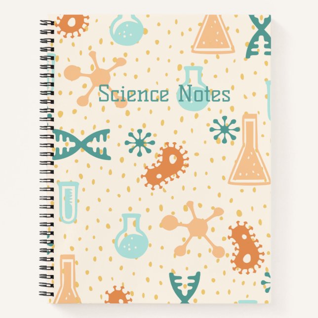 Carnet Notes scientifiques (Devant)
