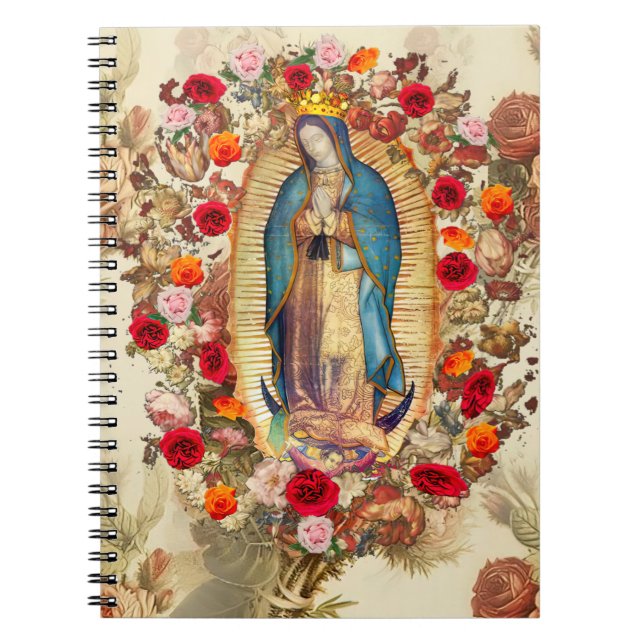 Carnet Notre-Dame de Guadalue Rose Potpourri (Devant)