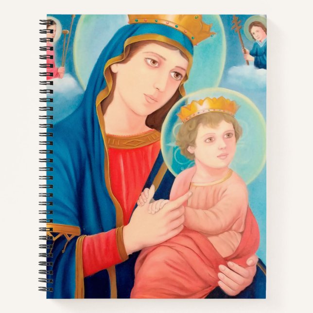 Carnet Notre-Dame de Perpétuel aide catholique (Devant)