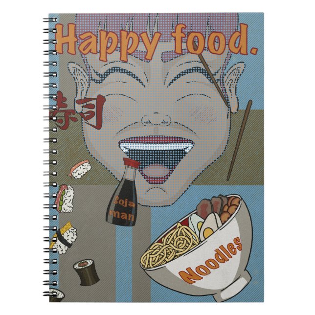 Carnet Nourriture heureuse (Devant)
