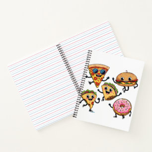 Carnet nourriture vivante attractive