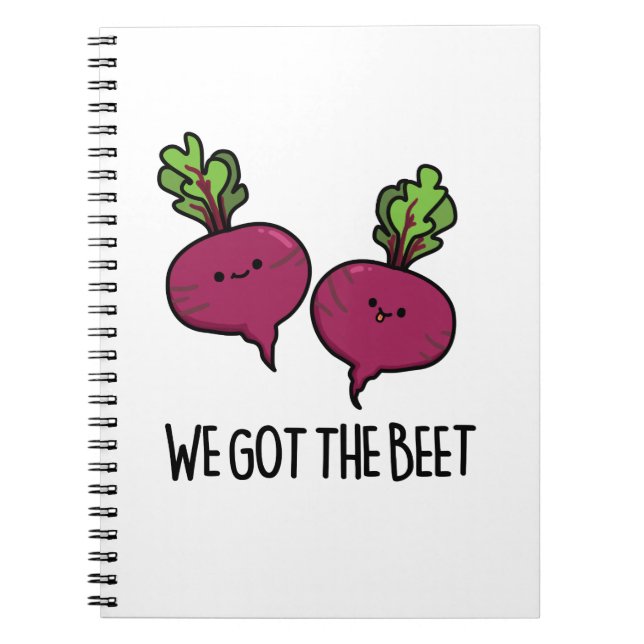 Carnet Nous avons la betterave Pun drôle de légume  (Devant)