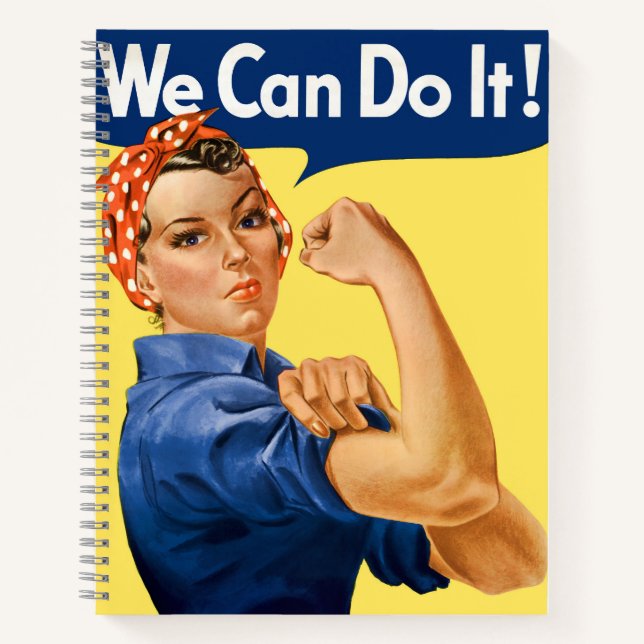 Carnet Nous Pouvons Le Faire ! Rosie la riveteuse (Devant)