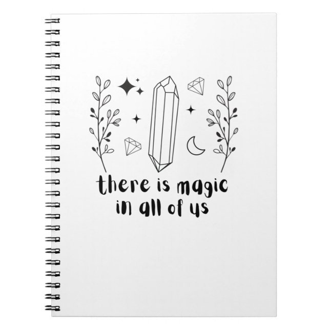 Carnet Nous Sommes Tous Magiques (Devant)