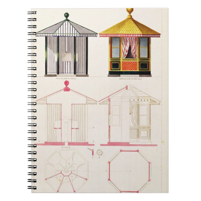 Carnet Nouveau Recueil de Menuiserie et de Decorations (Devant)