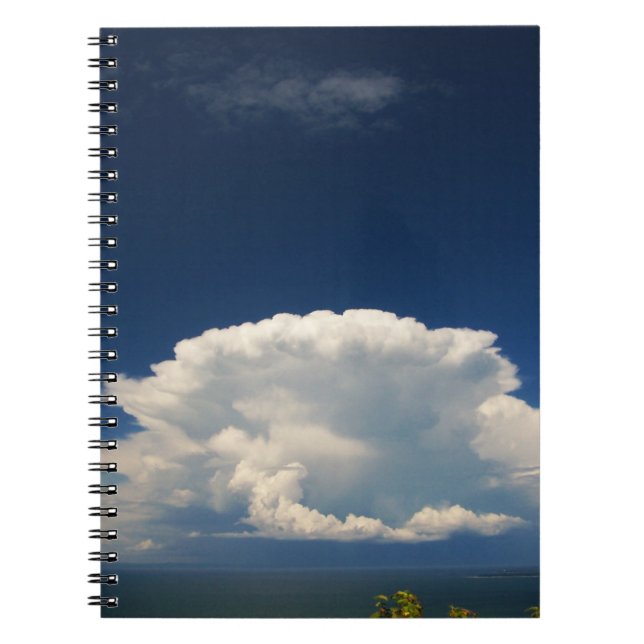 Carnet Nuage de Puffy blanc (Devant)