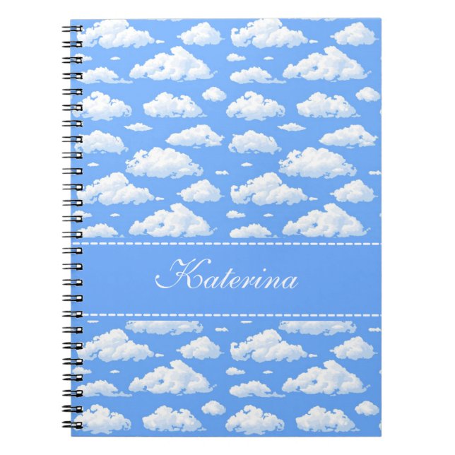 Carnet Nuages (Devant)